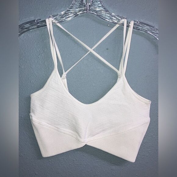 Free people movement White Strappy bralette XS/S - Picture 1 of 2
